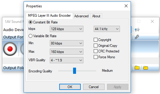 1AV Sound Recorder Screenshot 2