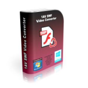 1AV SWF Video Converter Boxshot