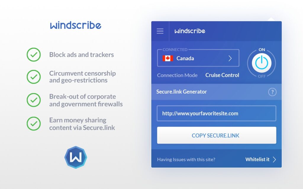 Windscribe VPN banner