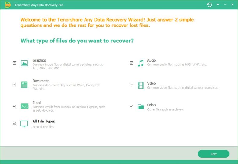 tenorshare any data recovery for mac review
