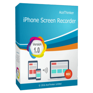 33% Off Coupon on AceThinker iPhone Screen Recorder – Lifetime License – Record Your iPhone or iPad Screen Wirelessly without Jailbreaking on Windows & Mac
