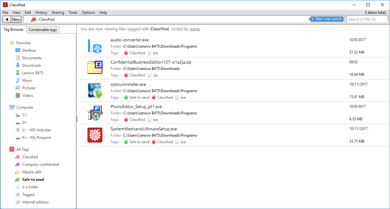 Confidential Screenshot