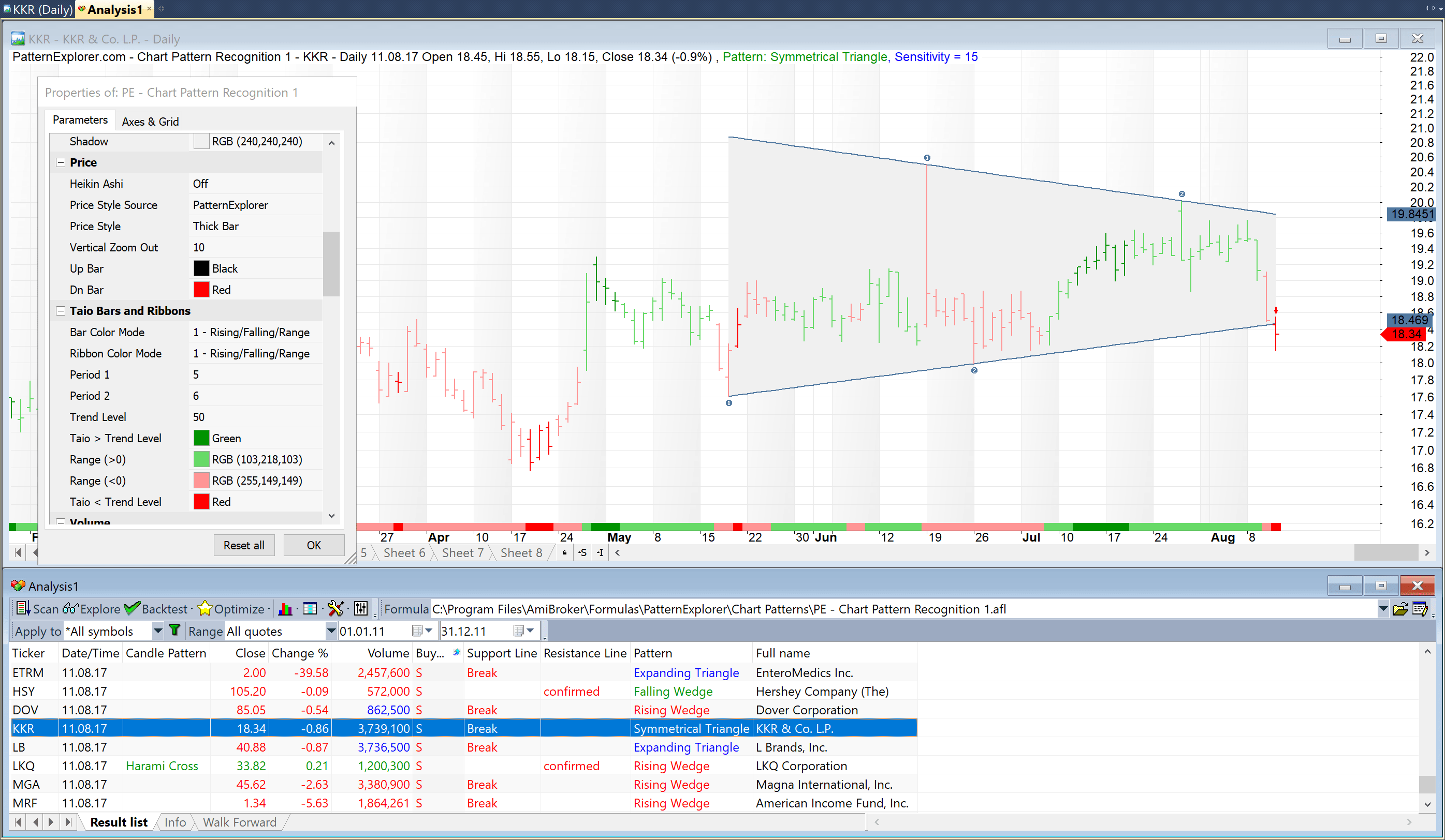 PatternExplorer Screenshot 2