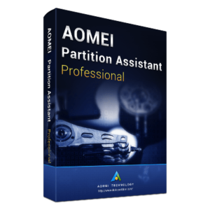 AOMEI Partition Assistant Professional Edition new Boxshot