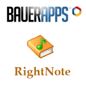 BAUERAPPS RightNote Boxshot