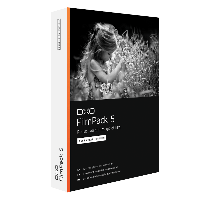 DxO FilmPack 5 Essential Edition Box Shot