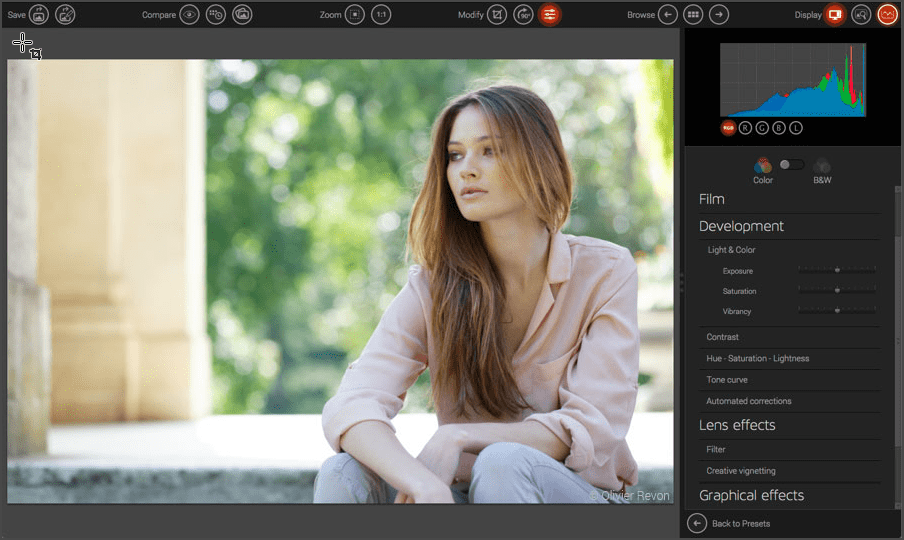DxO FilmPack 5 Essential Edition Screenshot