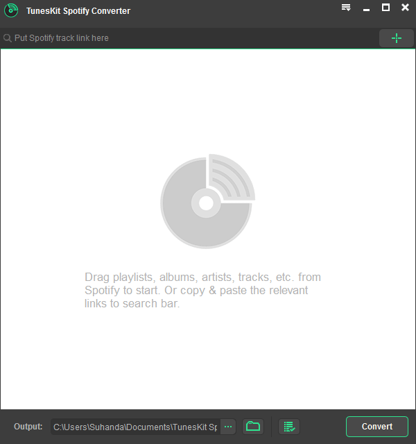 TunesKit Spotify Converter for Windows Screenshot