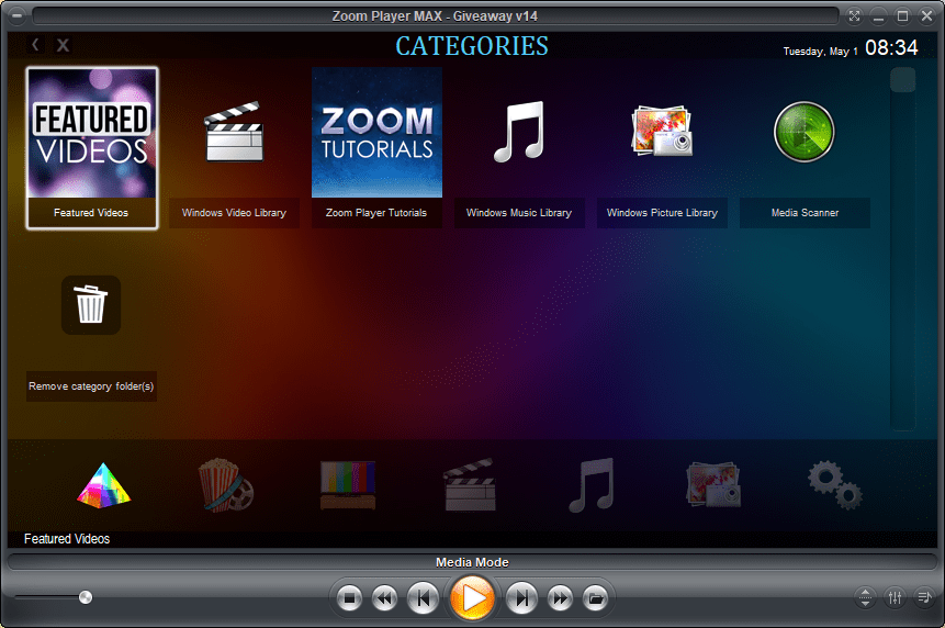 Zoom Player MAX 17.2.1720 for windows instal