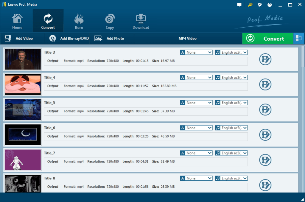 Leawo DVD Ripper Video Screenshot