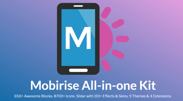 Mobirise All-in-One Kit Download Coupon