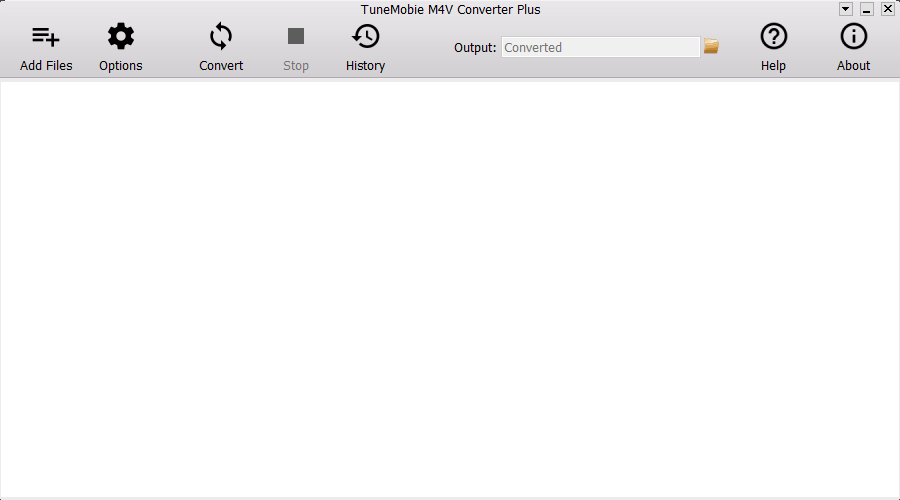 Tunemobie M4V Converter Plus Screenshot