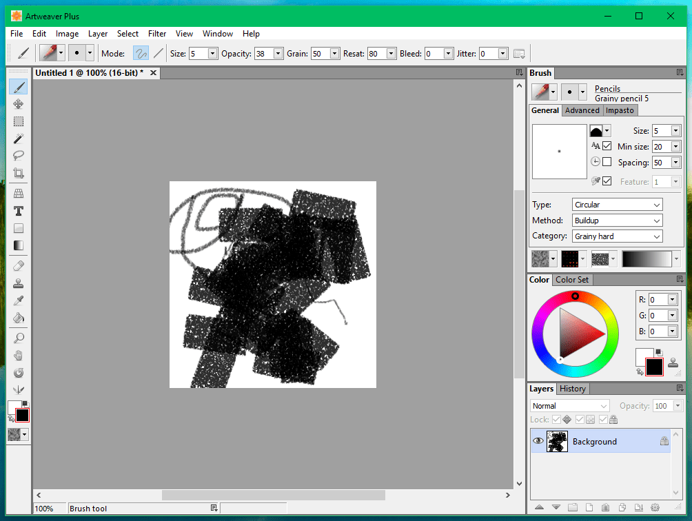Artweaver Plus 5 Screenshot