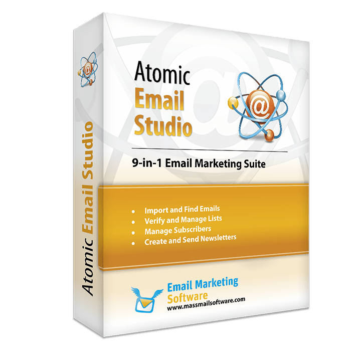 Save more than 53% on Atomic Email Studio – Lifetime License – All-in-one Email Marketing Software – for Windows