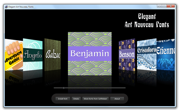 Elegant Art Nouveau Fonts Pc Mac Review Free Download