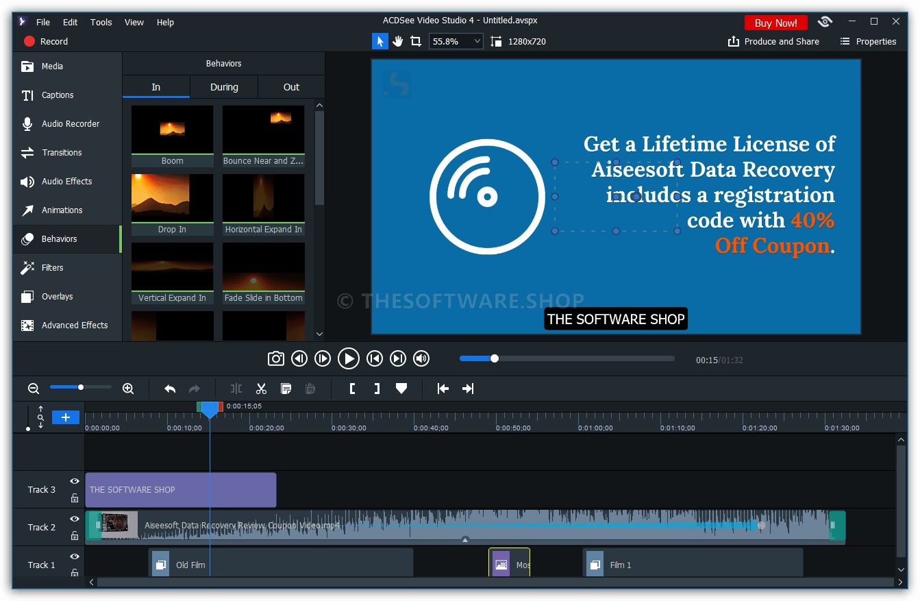 ACDSee Video Studio 4 Screensht