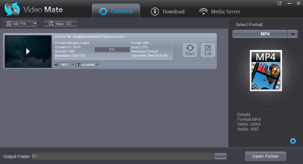 Dimo VideoMate Screenshot