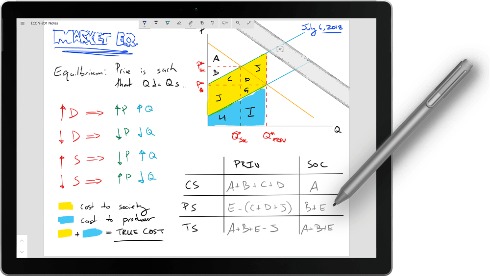 Penbook for Windows 10 Screenshot