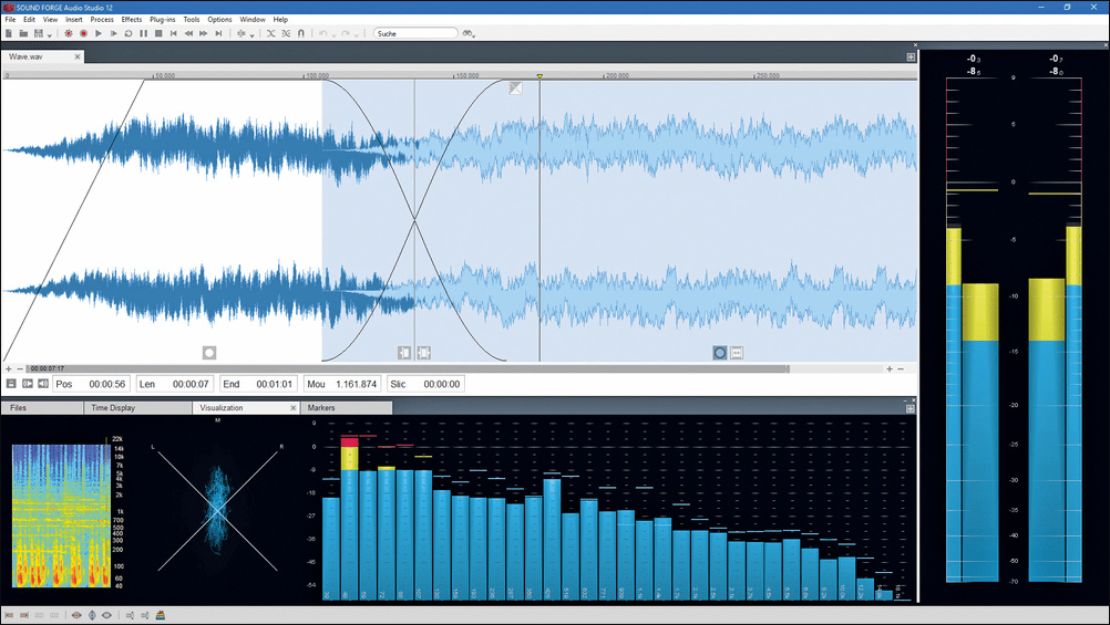 SOUND FORGE Audio Studio 12 Screenshot