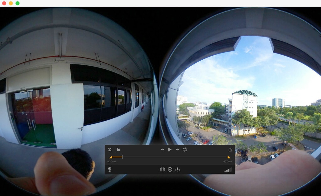 muvee 360 Video Stitcher PRO for Mac 2 Screenshot