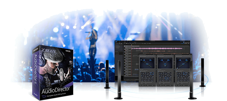 Cyberlink Director Suite - CyberLink AudioDirector Screenshot