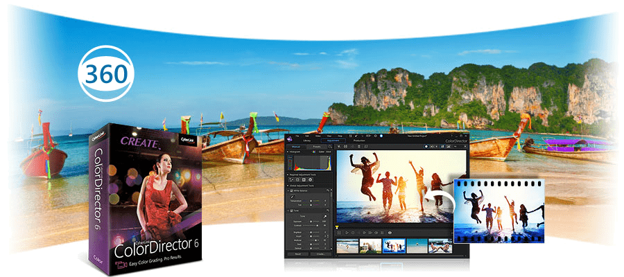 Cyberlink Director Suite - CyberLink ColorDirector Screenshot