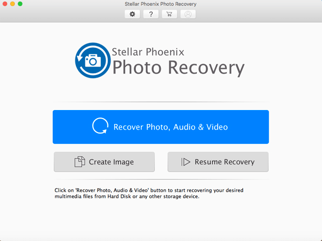 Stellar Phoenix Photo Recovery Mac Screenshot