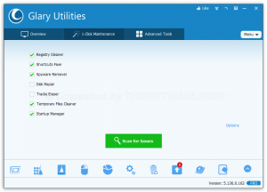 Glary Utilities Pro 5 1-click Maintenance
