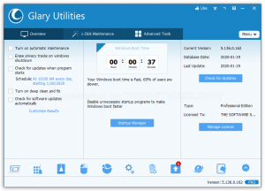 Glary Utilities Pro 5 Screenshot
