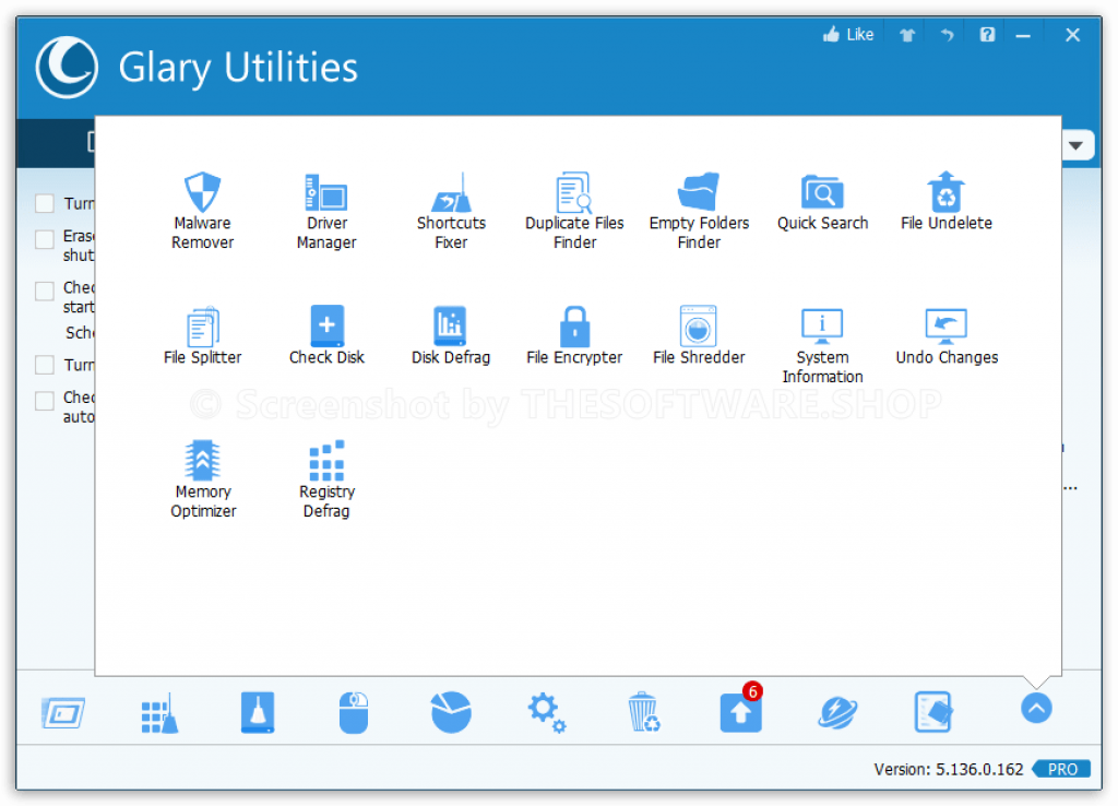 Glary Utilities Pro 5 tools