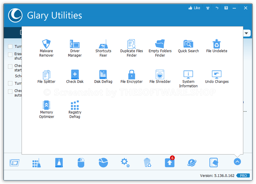 Glary Utilities Pro 5 tools