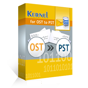 60% Off Coupon on Kernel for OST to PST – Home License (Lietime) – Converts OST Emails to PST, EML, MSG, Office 365, and Exchange – for Windows