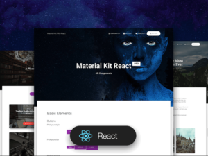 Material Kit React PRO - HTML Personal License</p><p>Lifetime Personal License, HTML Package</p><p>