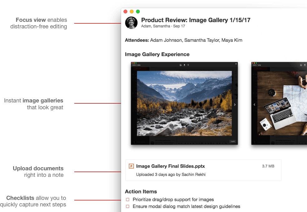 NoteJoy collaboration tool