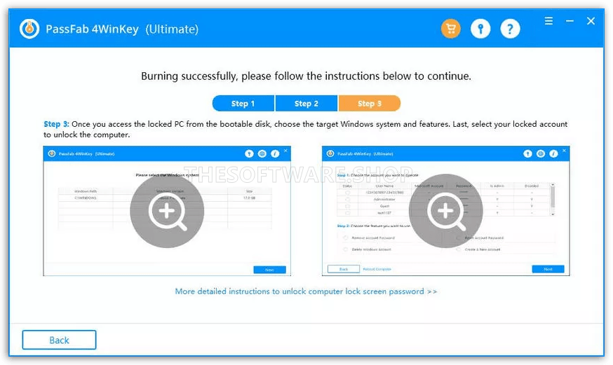PassFab 4WinKey - Step 3