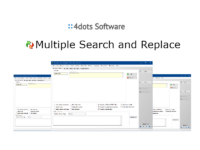 4Dots Multiple Search and Replace review license key free download giveaway