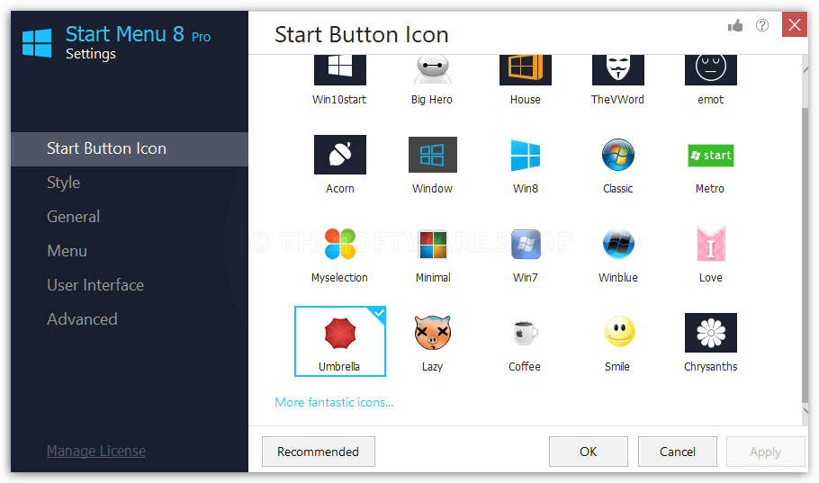 IObit Start Menu 8 PRO Settings User Interface ScreenshotIObit Start Menu 8 PRO Settings User Interface ScreenshotIObit Start Menu 8 PRO Settings User Interface Screenshot