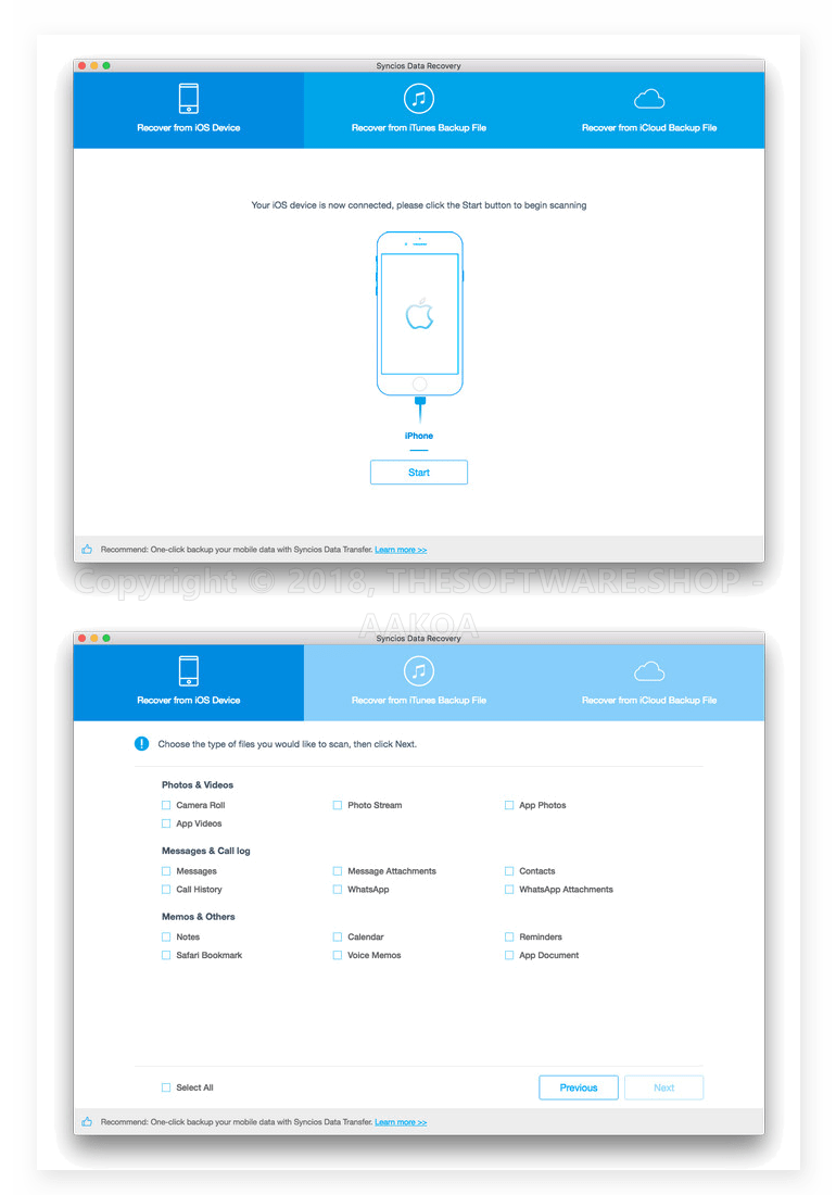 syncios data recovery syncios data recovery