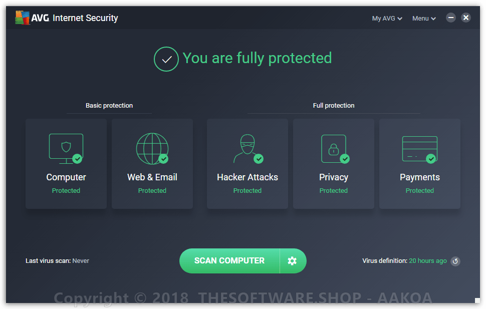 AVG-Internet-Security -Main-Interface