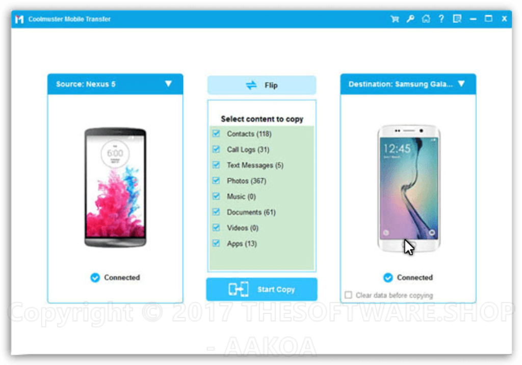 Coolmuster Mobile Transfer - Phone Data Transfer - Windows