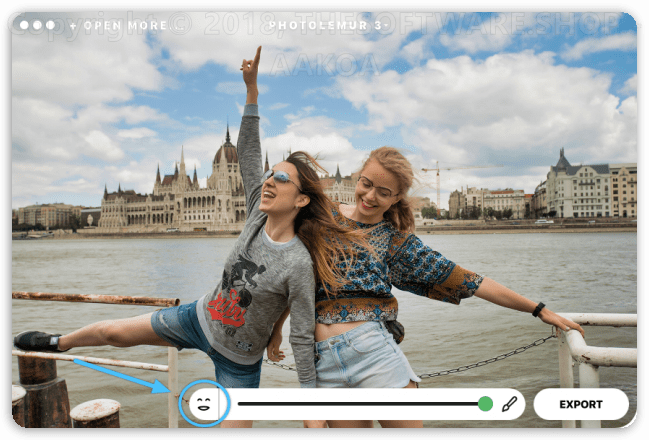 Photolemur 3.0 face improvment