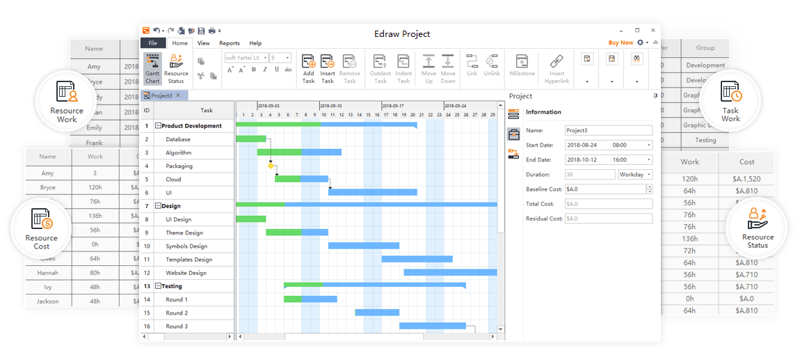 Edraw Project Screenshot