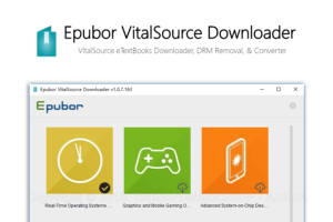 Epubor VitalSource Downloader for Win - 1 Year (65% Off)</p></img>
<p>1 Year License / PC</p>
<p>