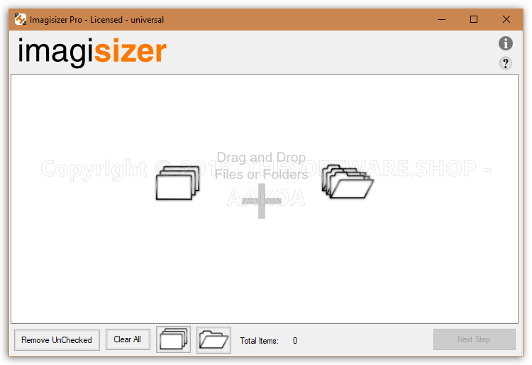 Imagisizer Pro - Licensed - universal 001 - THESOFTWARESHOP - AAKOA