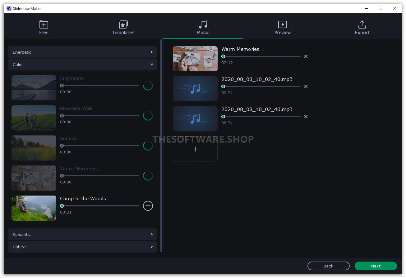 Wizard Music Screenshot