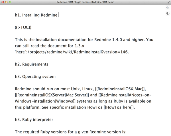 Redmine Zenedit Plugin PRO - Zen Mode