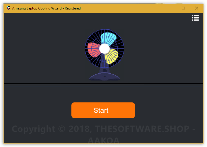 Amazing Laptop Cooling Wizard Screenshot