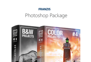 Franzis Photoshop Package: Black & White Projects 4 + Color Projects 4 (Windows)</p></img>
<p>