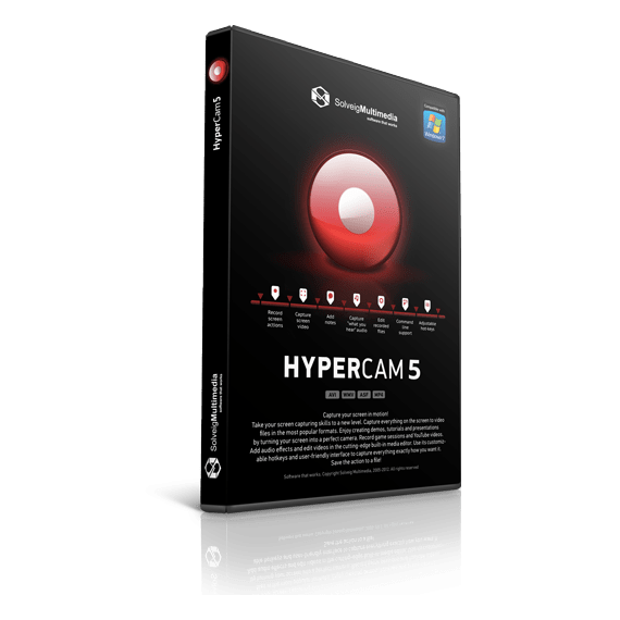 100% Software Giveaway on HyperCam 5 Home Edition – Free 1-year License – Screencast and Video Recording Program with Built-in Editor – for Windows