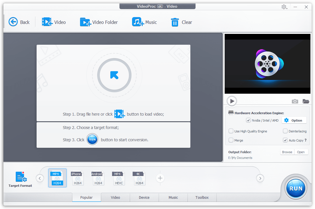VideoProc 4K - Converter & Editor